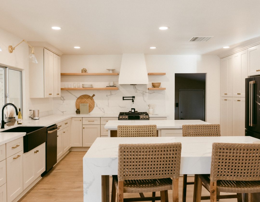 Custom White Kitchen